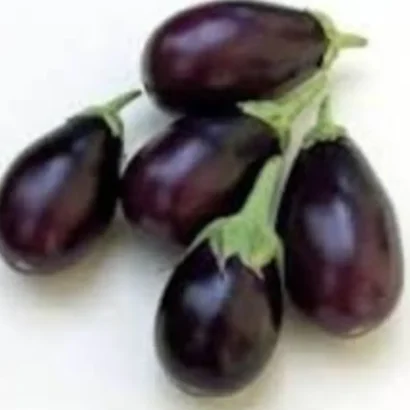 Brinjal Sona Babu (Black Round Vankaya) Seeds