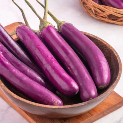Brinjal Purple Long (Podugu Vankaya) Seeds