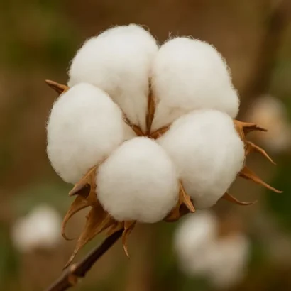Organic cotton seeds for home gardening, sowing and farming in India
